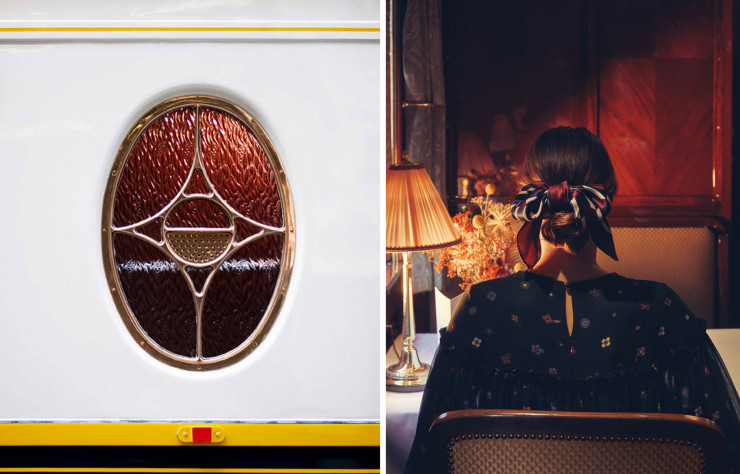 Outre ses prouesses techniques, l’Orient Express se fait remarquer par son style Art déco, à l’intérieur comme à l’extérieur.