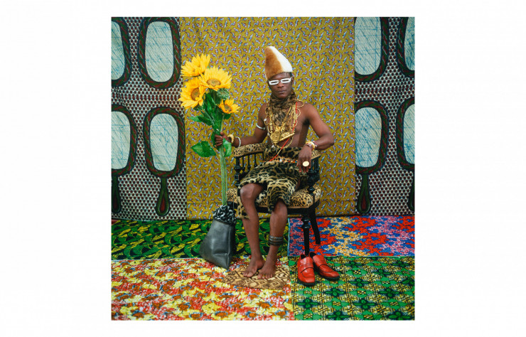 Autoportrait Le Chef (celui qui a vendu l’Afrique aux colons), série « Tati », 1997.