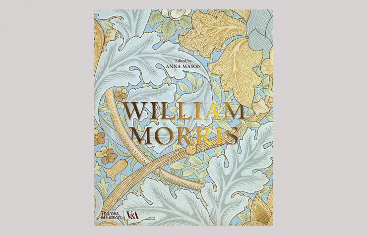 Couverture du livre «William Morris», collectif, Thames & Hudson / V&A.