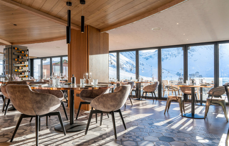 Le restaurant Il Savoia offre un panorama exceptionnel.