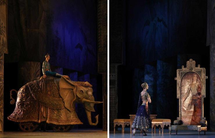 Le scénographe Ezio Frigerio signe le décor du ballet de la Bayadère, à voir à l’Opéra de Paris