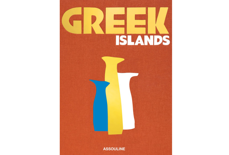 Couverture du livre Greek Islands, de Chrysanthos Panas et Katerina Katopis-Lykiardopulo, en anglais, Assouline, 312 p., 95 €. - sélection beaux livres de voyage - IDEAT 2022