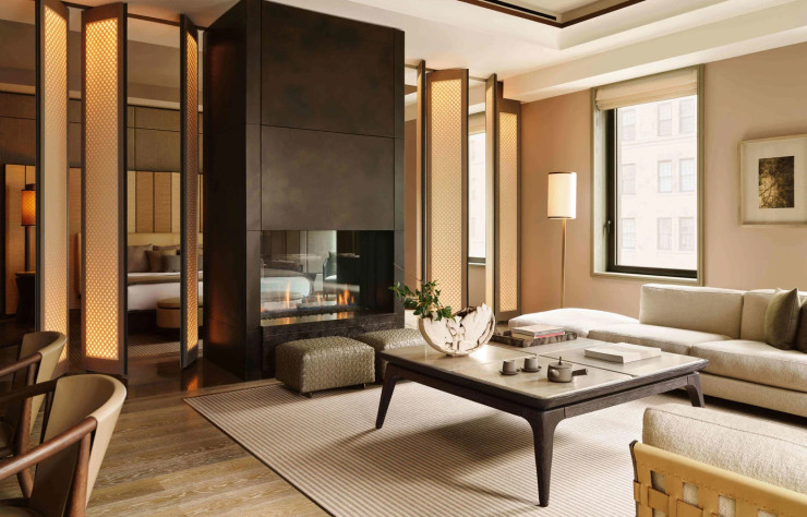 Le Aman se positionne comme l’un des hôtels les plus élégants de New York.