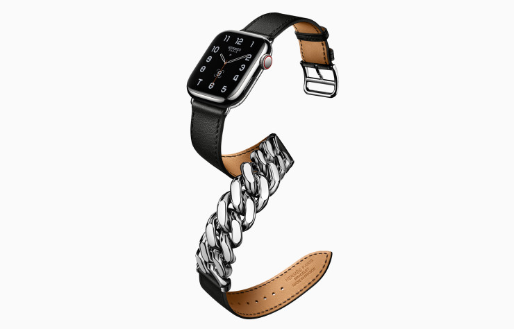 Hermès propulse la Apple Watch dans la catégorie du bijou.