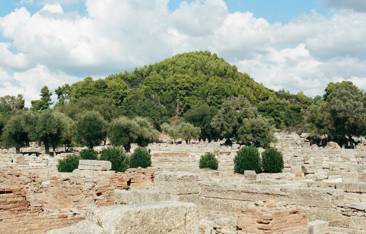 Le site antique d’Olympie.