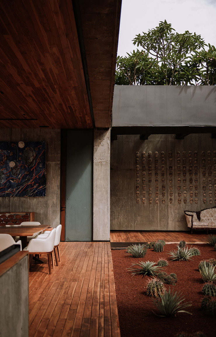 flavia luxury hotel rootstudio oaxaca design mexique