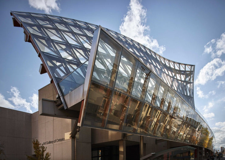 Frank Gehry a rénové la Art Gallery of Ontario.