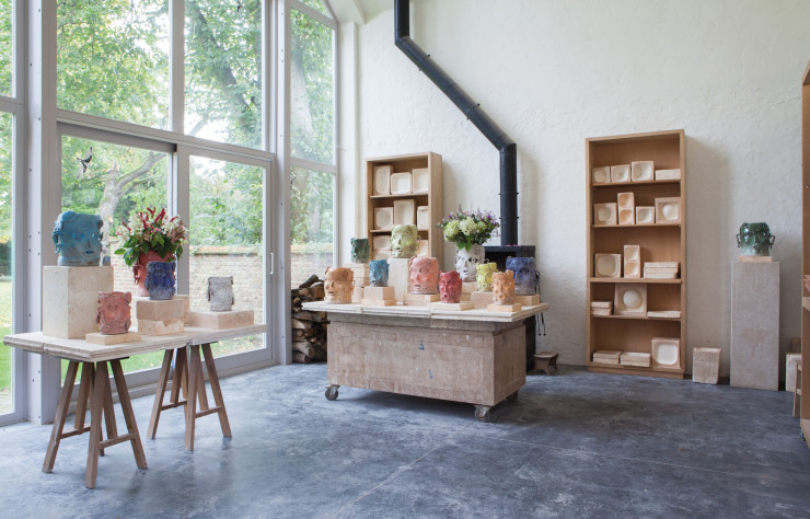 La résidence pour designers a accueilli le céramiste belge Éric Croes.