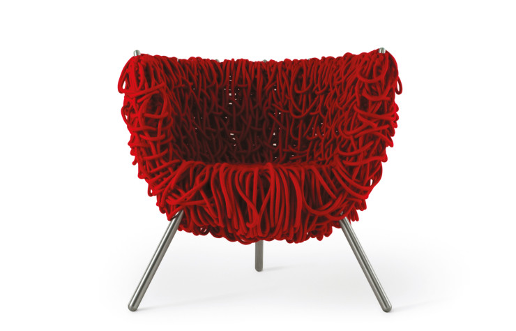Le fauteuil Vermelha (1998) de Fernando et Humberto Campana.