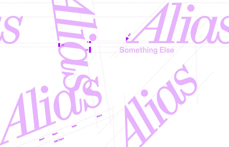 Nouvelle identité graphique Alias par Studio Temp