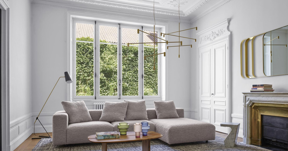 Deco salon gris et blanc cocooning : combinaison parfaite de couleurs
