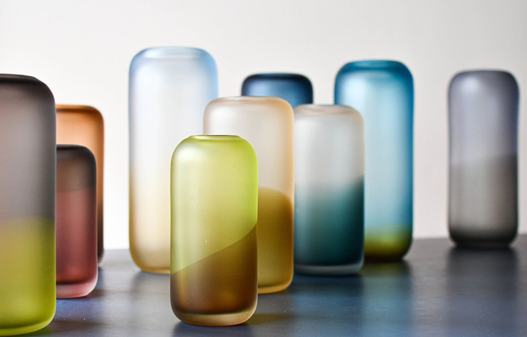 Les vases « Gradienti » de Laura Sattin.