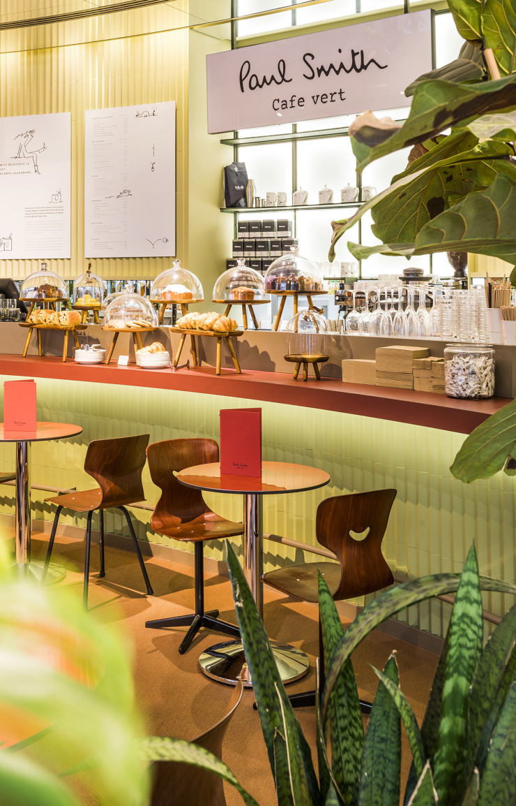 Le Café Vert selon Paul Smith sera ouvert jusqu’au 20 septembre 2023.