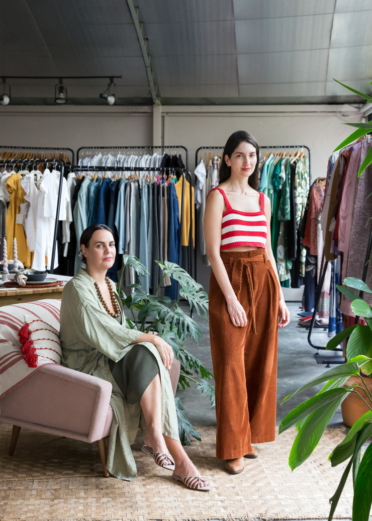 Manuela Rubio et Paola Betancur, les cofondatrices du concept-store de mode Makeno, pionnier du genre à Medellín.