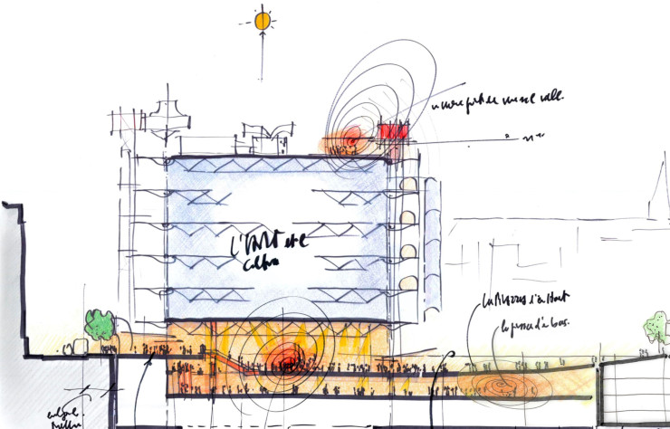 La fermeture annoncée du Centre Pompidou entre 2025 et 2030, pour désamiantage et remise aux normes, sera également l’occasion d’en redéfinir en partie les espaces. Une transformation dont Renzo Piano a d’ores et déjà esquissé les grandes lignes.