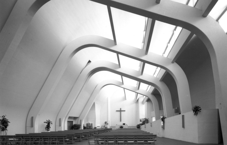 Eglise et paroisse Santa Maria Assunta (1966-1980), Riola di Vergato, Italie