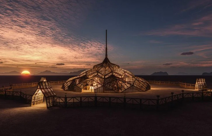 Chaque année, Burning Man confie le projet de son temple à un designer différent.