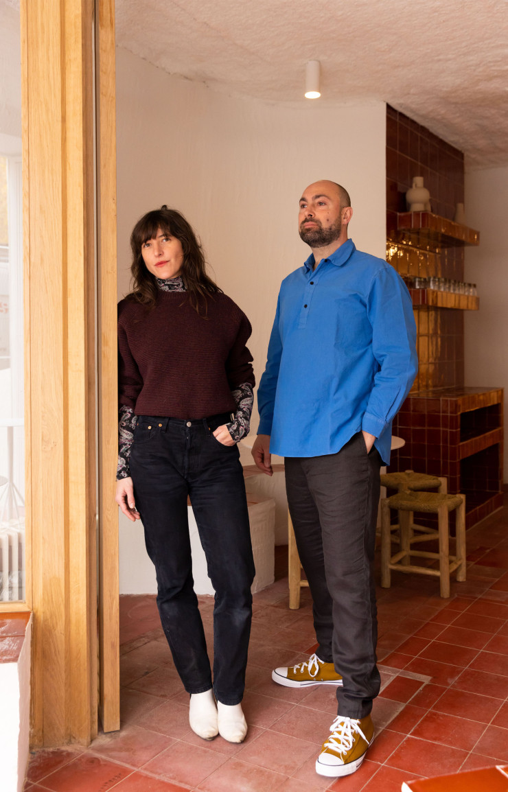 Le duo MurMur architectes avec Lucie Rosenblatt et Benoît Huen.