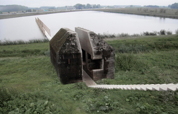 Le bunker des frères Rietveld, architectes lauréats du Global Award for Sustainable Architecture.