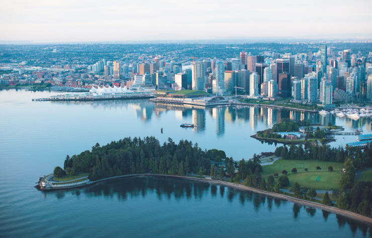 Vancouver, une ville portuaire à la démographie croissante.