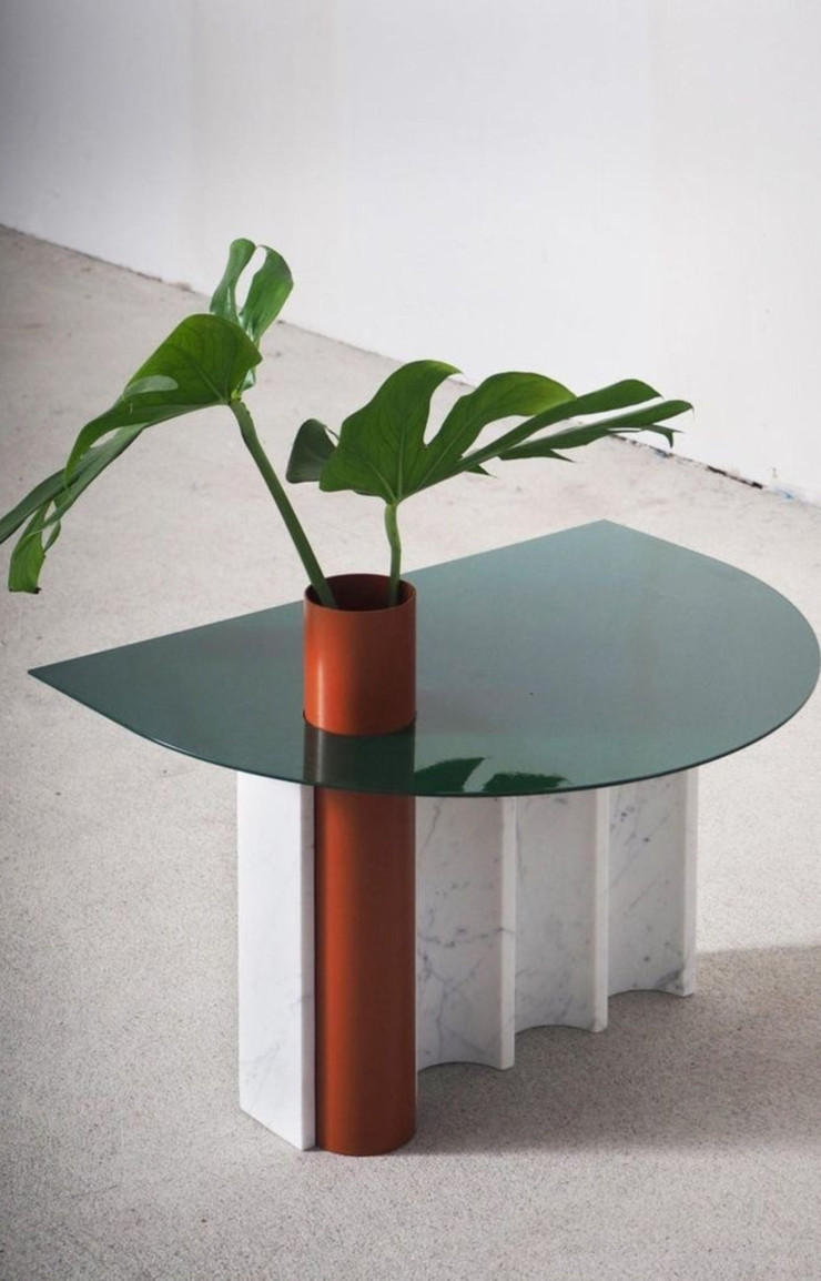 Table en marbre Disused du studio Supaform.