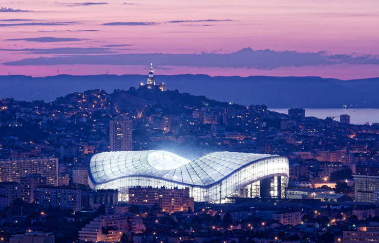 Stade Orange Vélodrome, Marseille (Bouches-du-Rhône), 2010- 2014. SCAU Architecture, mandataire ; Didier Rogeon, architecte associé © Véronique Paul, photographe / SCAU Architecture