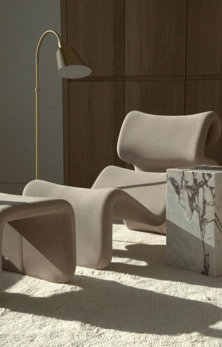 La chaise longue Etcetera imaginée par le designer Jan Ekselius.