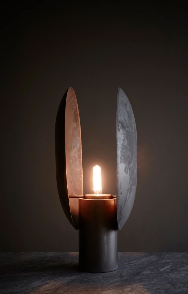 La lampe Clam en métal de 101 Copenhagen.
