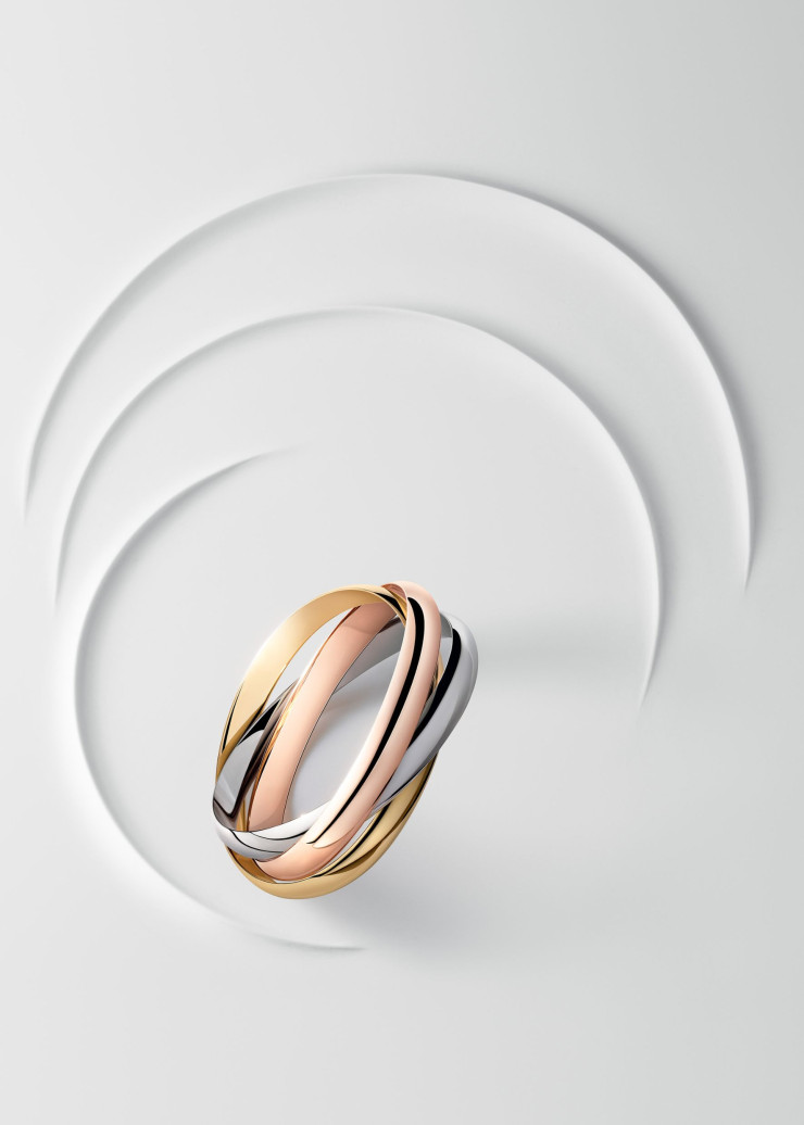 L’anneau Trinity de Cartier fête ses 100 ans.