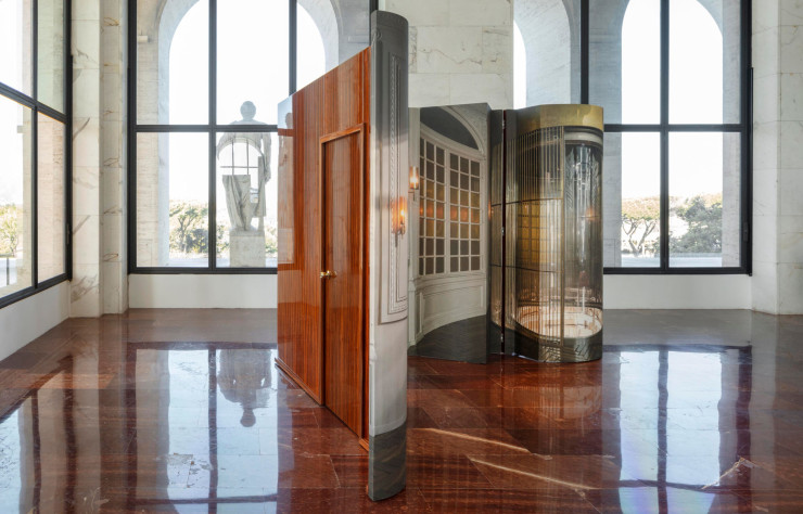 Le paravent « Elevator » par Bless pour Fendi.