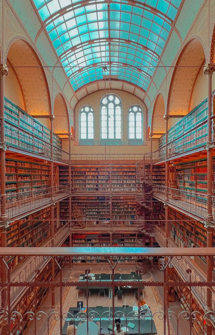 La bibliothèque Cuypers, à Amsterdam.