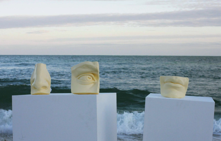 Les sculptures en beurre de Leila Gohar.