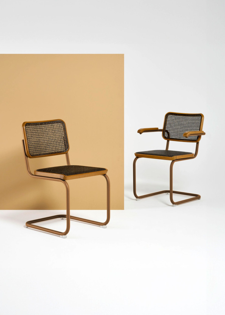 Le designer et architecte Marcel Breuer est l’auteur de la chaise S32.