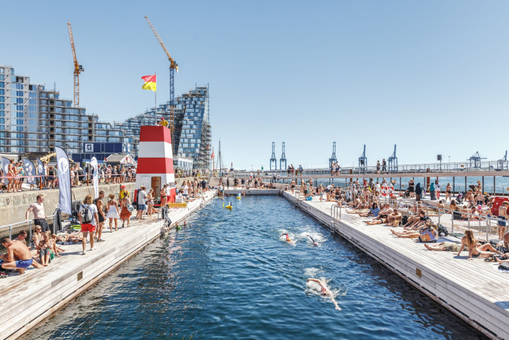 Le Kastrup Sea Bath à Copenhague.