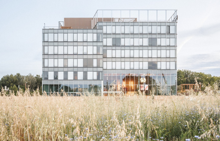 Le bâtiment, Niwa à Toulouse, le siège de GA Smart Building, possède une multitude de capteurs qui optimisent parfaitement la gestion des ressources. © Montazami