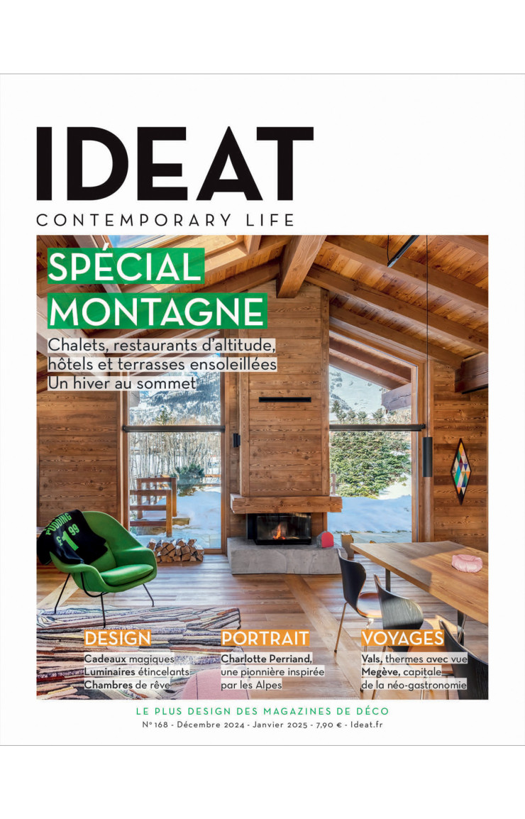 La couverture du dernier numéro d’IDEAT, le plus design des magazines de déco !