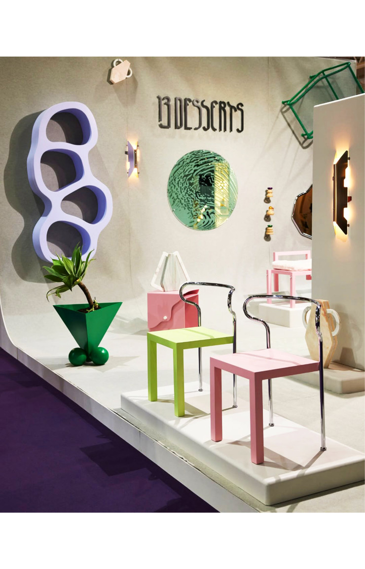 Le stand de 13Desserts pendant Maison&Objet 2025. © Anne-Emmanuelle Thion