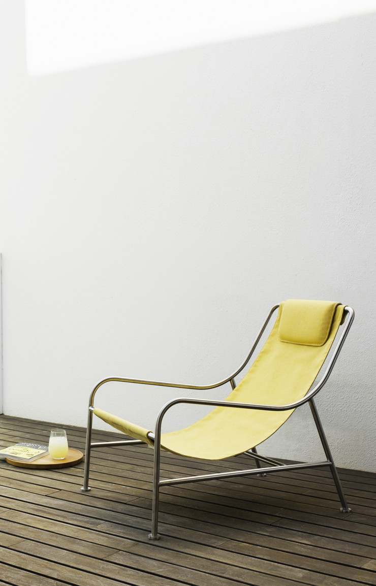 Chaise longue Lisboa de Keiji Takeuchi pour MOR.