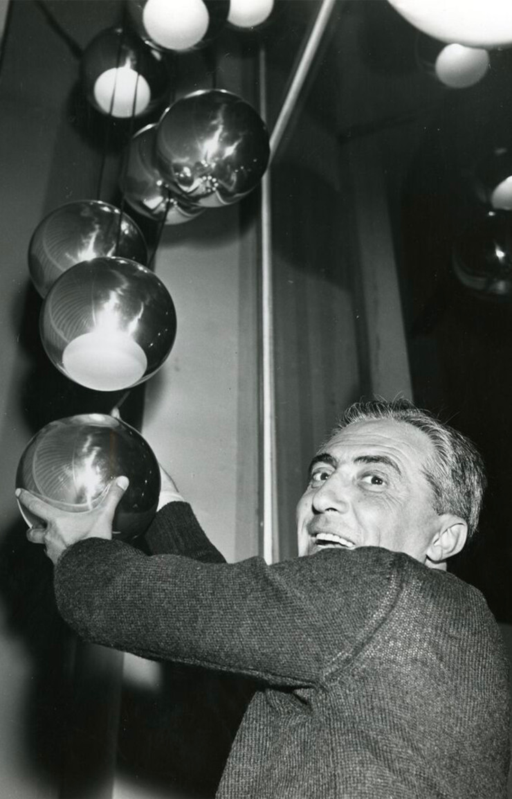 Portrait de Gino Sarfatti.
