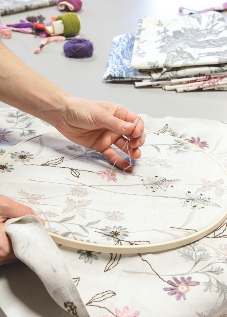 La collection « Amazone » de Masureel est la plus « haute couture » des gammes 2025.