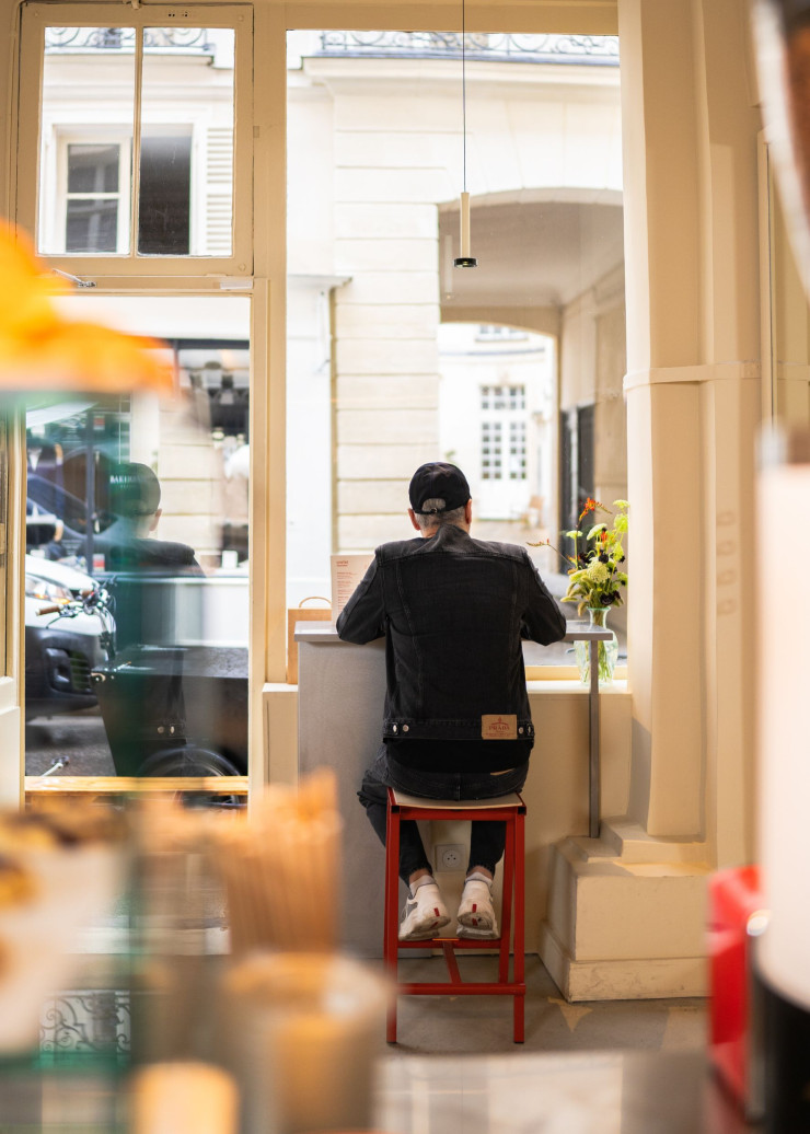 Le coffee shop Cortado (Paris IIIe ), ouvert par la famille Aymerich, teinté d’inspirations ibériques.