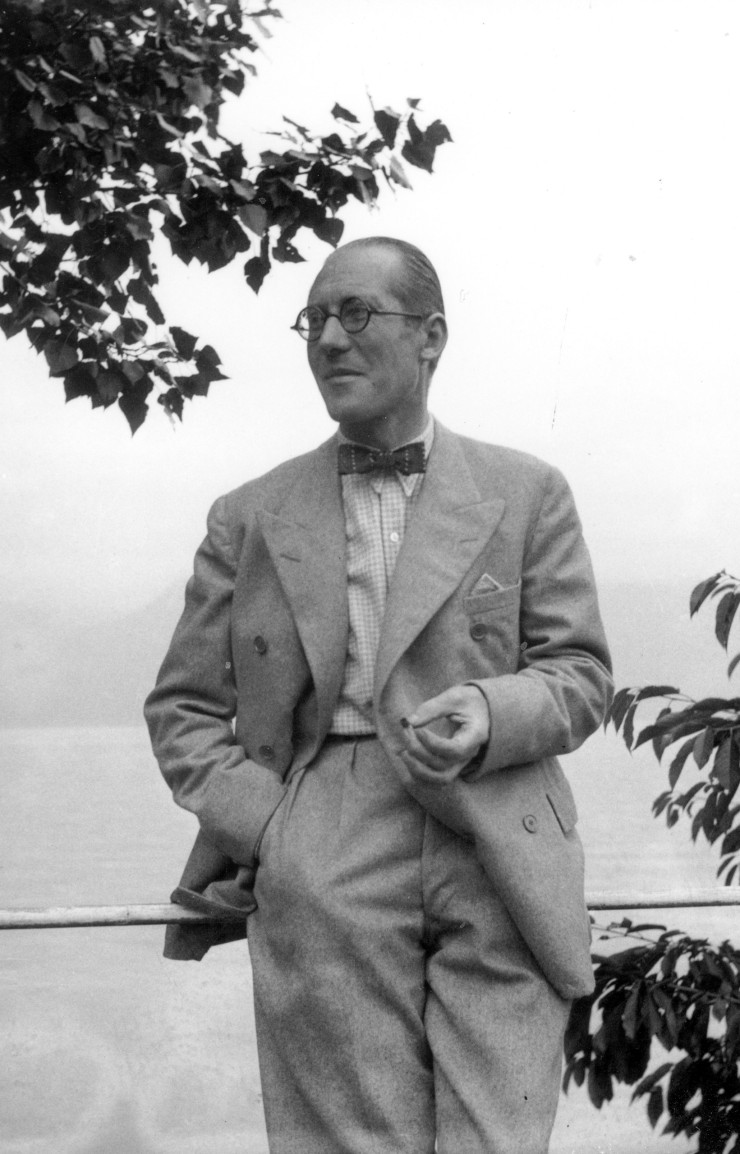 Portrait de l’architecte Le Corbusier.