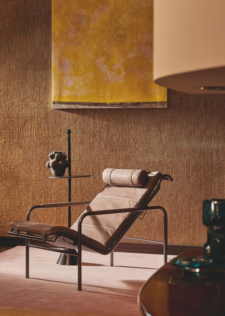 La chaise longue Genni, conçue en 1935 par le designer italien Gabriele Mucchi, est éditée à l’identique par Zanotta depuis 1982.