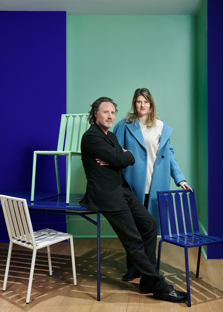 Le duo de designers Muller Van Severen.