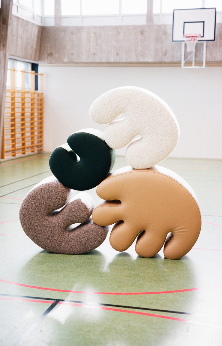 Le pouf « Palma », de Kusheda Mensah pour HEM.