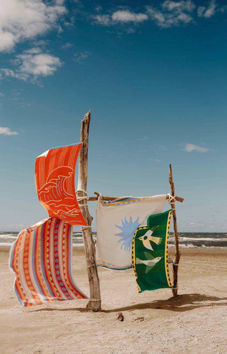 Draps de plage Bonsoirs.