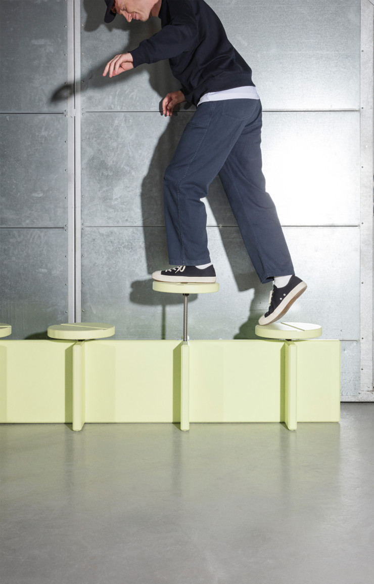 Le ADP Bench de Spacon & X en collaboration avec +Halle.