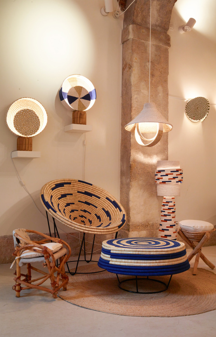 Présentation du label Kukua pendant la Lisboa Design Week 2025.