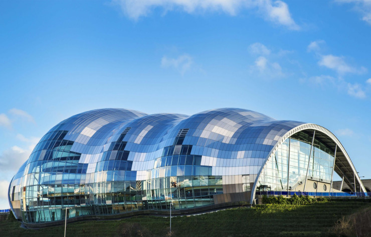 The Glasshouse : musique douce et géométrie radicale sur la Tyne