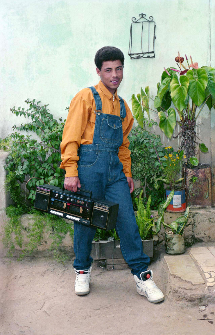 Afonso Pimenta / Retratistas do Morro. Le fils de Zoi, communauté de Serra, Belo Horizonte, MG,1989. Avec l’aimable autorisation de l’artiste.